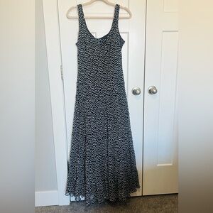 Jones New York Black and White Maxi Dress